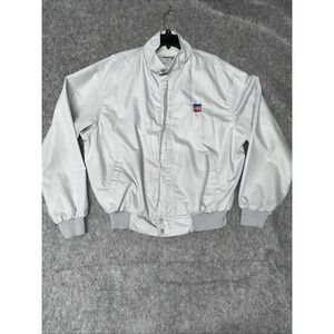 Vintage Swingster Riken Tires USA Jacket‎ Bomber Men's Size 2XL-(22-5)
